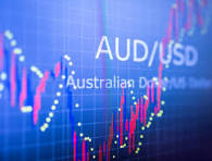 AUDUSD currency pair price chart example for financial market analysis