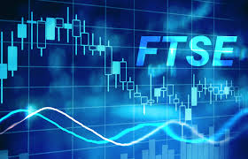 UK100 FTSE index representing the largest companies on the London Stock Exchange